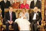 Apeldoorn 15 december 2002
Doop prinses Eloise  Prins Bernhard Prinses Laurentien Prins Constatijn