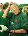 Noordwijk, 22 juli 1993
Prins Bernhard  met tatoeage