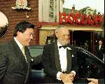 Hilversum, 18 april 1996
Prins Bernhard bij zijn favoriet restaurant BOEDDHA