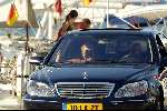 Porto ercole 20 juli 2003
Prins Bernhard gereden door zijn chauffeur