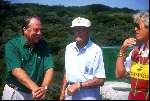 Noordwijk 1993
Noordwijksche golfclub Afslag Hole 1
Prins Bernhard bij de Heineken Dutch golf Open en Robbie v Erven Dorens