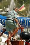 Porte Ercole 23 juli 2002
Prins Bernhard op de Jumbo VI