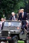 Soestdijk 27 juni 2001
Prins Bernhard en Prins Willem Alexander bij het defile  op soestdijk.