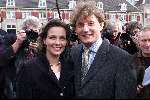 Apeldoorn, 11 maart 2000
Paleis \'t Loo
Verloving van Prins Bernhard Jr. met  Annette Sekreve