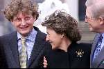 Apeldoorn, 11 maart 2000
Paleis \'t Loo
Verloving van Prins Bernhard Jr.met Annete Sekreve
Prinses Margriet en Pieter v Vollenhoven