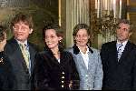 Apeldoorn, paleis \'t Loo
Verloving Prins Bernhard Jr. met Annette Sekruve en haar ouders