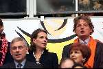 Amsterdam 21 juni 2000 euro 2000
Nederland-Frankrijk 3-2
Prins Bernhard Jr. en zijn verloofde Annette Sekreve