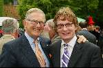 Breukelen11 juni 2002
Haringparty Neijenrode
Pieter v Vollenhoven en prins Bernhard jr