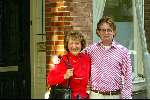 Amsterdam 31 mei 2002
Prins Bernhard jr en prinses Margriet