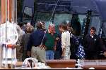 Muiden 04-07-1999
Koningin Beatrix varen op de groene drack met Prins Claus
Prins  Friso en Prinses Marilene.