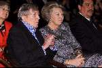 Amsterdam 11 december 2001
Uitreiking prijs van het Prins Claus fonds in het paleis op de dam. Prins Claus, Koningin Beatrix