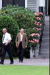 Soestdijk 29 juni 2001
Prins Bernhard viert zijn 90e verjaardag.
Prins Claus.