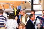 Muiden 29-08-1999
Koningin Beatrix en Prins Claus varen met de groene Draeck.