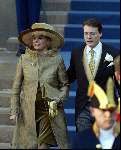 Amsterdam 2 februari 2002
Trouwen Prins Willem Alexander met Maxima
Laurentien Brinkhorst met Prins Constatijn