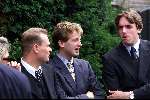 Muiden 07-07-1999
Richard Krajicek en Daphne Deckers trouwen
Prins Floris van Vollenhoven.
