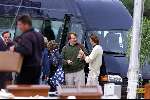 Muiden 04-07-1999
Koningin Beatrix varen op de groene drack met Claus
Friso, Prinses Marilene.