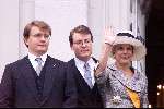 Den Haag 18 september 2001
Prinsjesdag 2001
Prins Friso Prins Constatijn en Prinses Laurentien