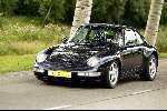 Amsterdam 25 juli 2002
Prins Friso in porsche