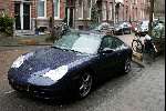 Amsterdam 8 maart 2003
Prins Friso auto porsche 911