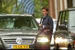 Amsterdam 1 mei 2003
Prins Maurits met zijn nieuwe VW Toureg