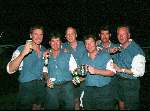 Sint Maarten 8 Maart 1999
Prins Maurits winnaar tweede prijs heineken regatta Sint Maarten samen met zijn zeilvrienden