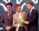 Apeldoorn 18 Oktober 1998
Prinses Marilene met haar man Prins Maurits en haar zwager Prins Floris