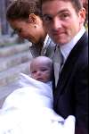 Amsterdam 23 september 2001
Prins Maurits en Prinses Marilene hun dochter Anna word gedoopt.