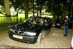 Soestdijk 28 juni 2002
Prins Bernhard 91  jaar
Prinses Margriet en Prins Maurits in zijn BMW Break 3 serie