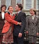 Apeldoorn 29 Juli 1997
Prinses Marilene met Prins Maurits tijdens hunb verloving
Verder op de foto Mevr. v d Broek en Prinses Margriet