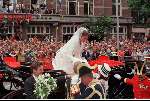 Apeldoorn, 30 Mei 1998 Trouwen Prinses Marilene en Prins Maurits.