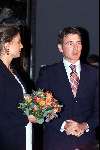 Amsterdam, 30 november 2000
Prinses Marilene en Prins Maurits bij het rijksmuseum