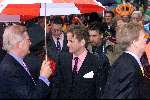 Leiden, 29 april 2000
Koninginnedag 2000
Pieter v Vollenhoven samen met Prins Pieter Christiaan
Prins constatijn en Johannes Dalhuijsen