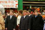 Meppel 30 april 2002
Koninginnedag 2002 
Prins Friso,Prins Maurits, Prins Floris, Prins Pieter Christiaan, Prinses Marilene