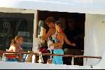 Porto ercole 20 juli 2003
Varen met jumbo VI
Prins Pieter Christiaan met vriendin Anita
