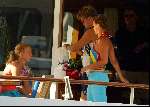 Porto ercole 20 juli 2003
Varen met jumbo VI
Prins pieter Christiaan en vriendin Anita