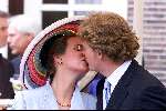 Utrecht 6 juli 2000
Prins Bernhard Jr en Prinses Annette Sekreve trouwen voor de wet in Utrecht.