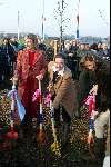 Mierlo 3 december 2002
Prinses Marilene , Prinses Annette en Prinses Laurentien,