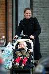 Amsterdam 23 oktob er 2003
Prinses Annette met dochter Prinses Isabelle