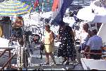 Porto Ercole 1 augustus 2000
Prinses Christina bij de Jumbo VI