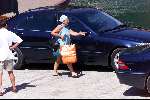 Porto Ercole 1 augustus 2000
Prinses Christina bij de Jumbo VI