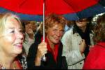 Amsterdam 7 juni 2002
Nelson Mandela Prins Willem Alexander en Maxima en Prinses Irene