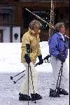 Lech, 8 februari 2001
Skivakantie Koninklijke familie
Prinses Irene met enkele vriendinnen