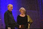Amsterdam 21 december 2001
Uitreiking van de Rembrandt awards in de beurs van Berlage.
Herman v Veen en Prinses Irene