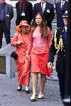 Utrecht 8 juli 2000
Trouwen  Prins Bernhard Jr en Annette Sekreve in domtoren in Utrecht.
Prinses Juliana en Prinses Christina