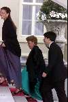 Den Haag 18 mei 2001
Koningen bal op paleis Noordeinde.
Prinses Juliana met haar moeder Prinses Christina en haar zoon