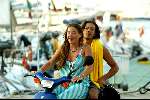 Porto Ercole 20 juli 2003
Prinses Juliana met haar vriend gimo (hij komt uit Libanon)
op de scooter