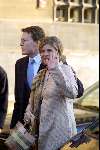 Amsterdam 9 december 2003
Uitreiking Prins Claus prijzen in paleis op de dam.Prinses Prinses Laurentien zwanger met Prins Constantijn