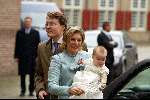 Apeldoorn 15 december 2002
Doop prinses Eloise 
Prinses Laurentien en Prins Constatijn