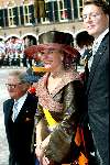 Den Haag16 september 2003
Prinsjes dag 2003. 
Prinses Laurentien Prins Constantijn en Pieter v Vollenhoven