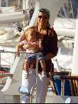 Porto ercole 20 juli 2003
Prinses Laurentienmet Prinses Eloise